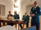 V ozadju delovno predsedstvo in g. Miro Štular