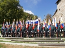 praporščaki območnih združenj veteranov vojne za Slovenijo