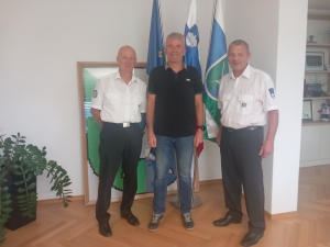 Pri županu Gorenja vas - Poljane Milanu Čadežu