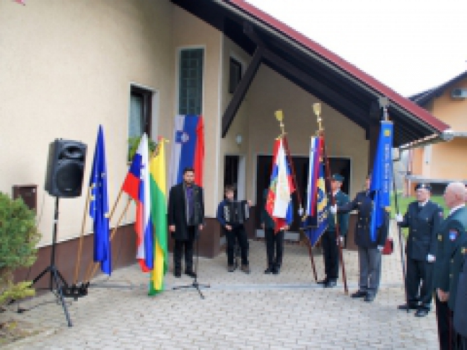 Zdravljica, zapel  jo je dijak Matevž Hostnik.